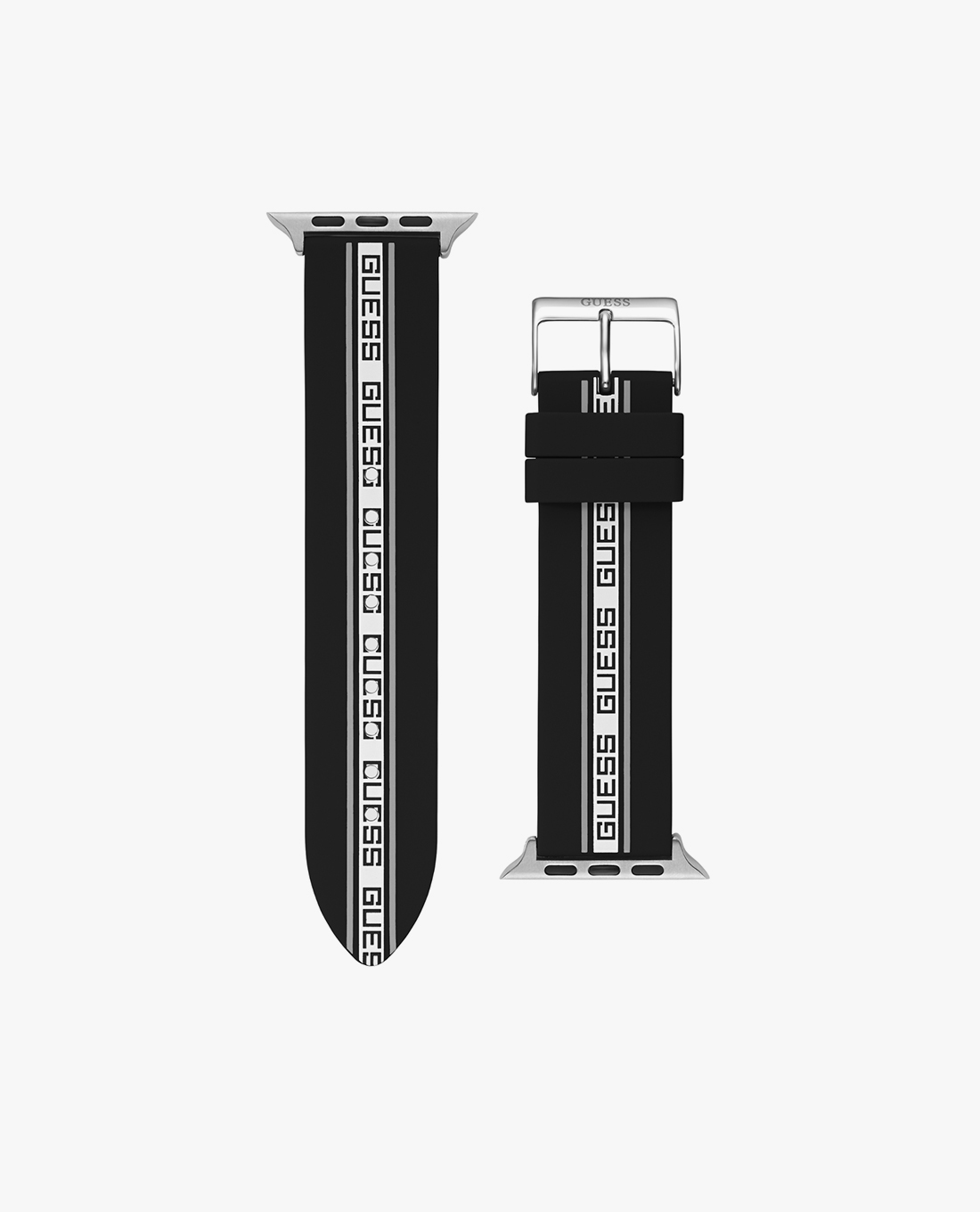 GUESS - Dây đồng hồ nam Monogram Tape cho Apple Watch 42mm