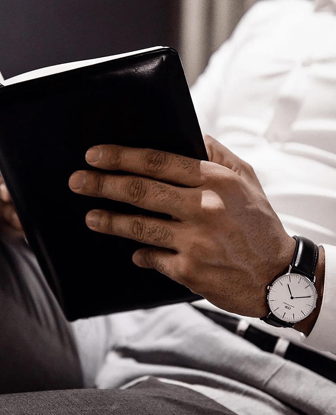 Daniel wellington - đồng hồ nam classic sheffield 40mm - Maison Online