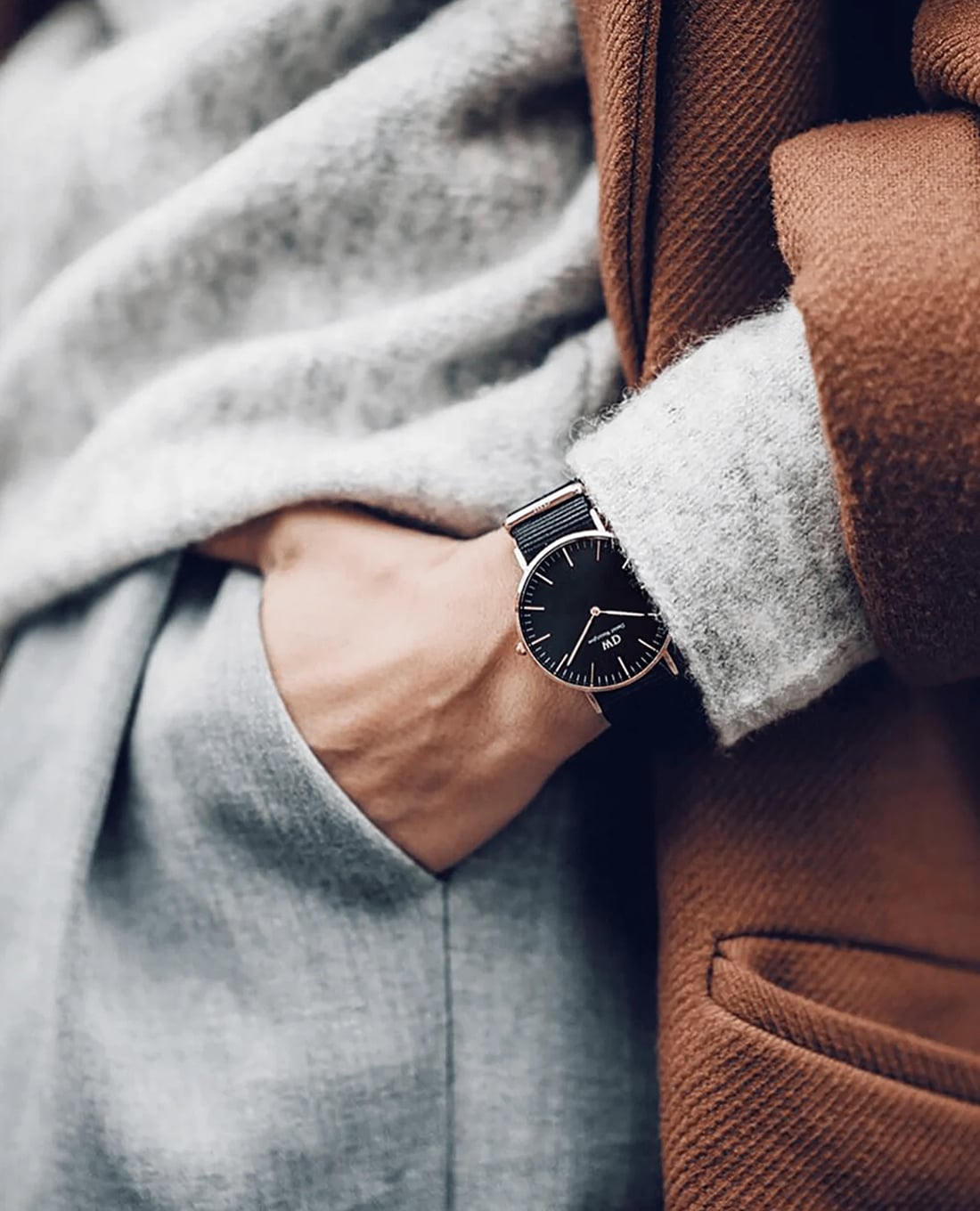 DANIEL WELLINGTON - Đồng hồ nam Classic Cornwall 40mm