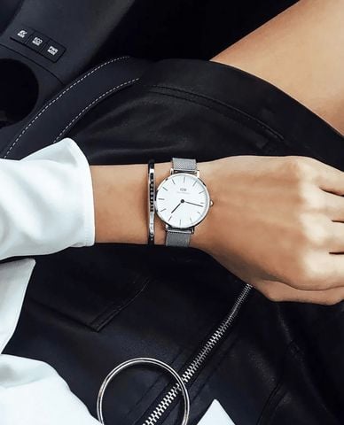  DANIEL WELLINGTON - Đồng hồ nữ Petite Sterling 32mm 