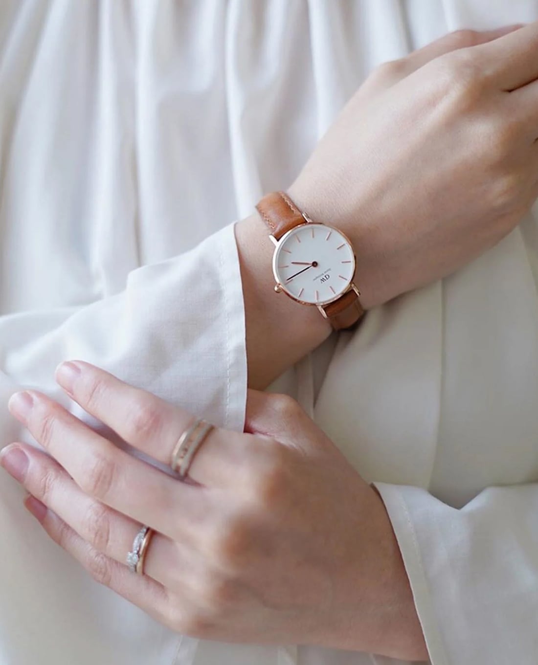 DANIEL WELLINGTON - Đồng hồ nữ Petite Durham RG 32mm