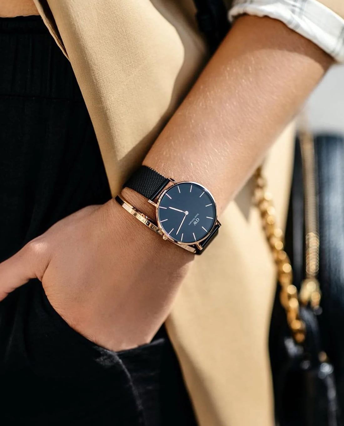 DANIEL WELLINGTON - Đồng hồ nữ Petite Ashfield 32mm