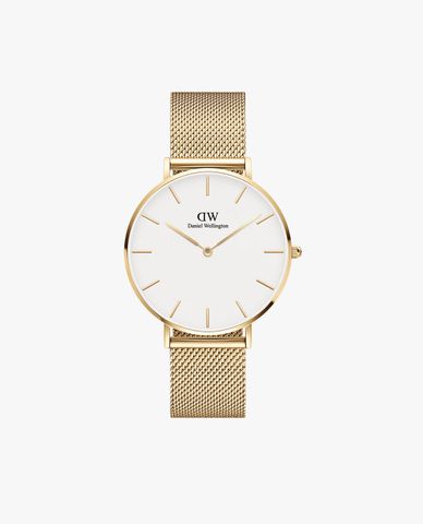  DANIEL WELLINGTON - Đồng hồ nữ Petite Evergold 28mm 