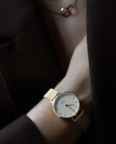 DANIEL WELLINGTON - Đồng hồ nữ Petite Evergold 28mm 