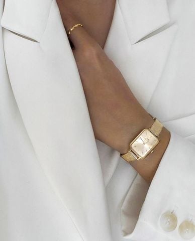  DANIEL WELLINGTON - Đồng hồ nữ Quadro Pressed Unitone 26mm 