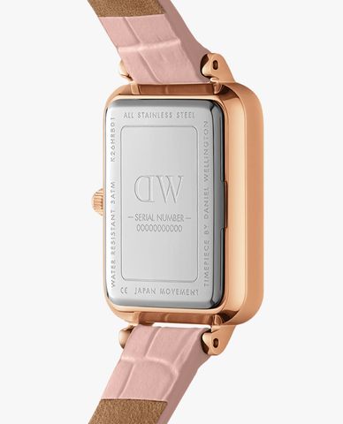  DANIEL WELLINGTON - Đồng hồ nữ Quadro Pressed Rouge 26mm 