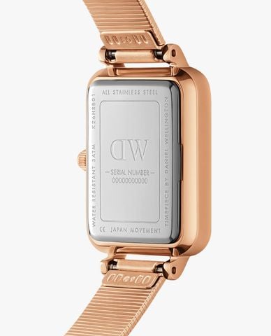  DANIEL WELLINGTON - Đồng hồ nữ Quadro Lumine Pressed Piano 26mm 