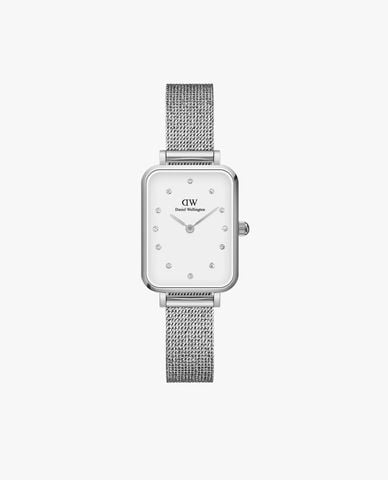  DANIEL WELLINGTON - Đồng hồ nữ Quadro Lumine Pressed Sterling 26mm 