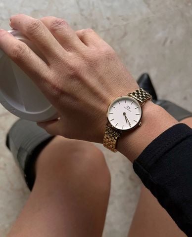  DANIEL WELLINGTON - Đồng hồ nữ Petite 5-Link 28mm 