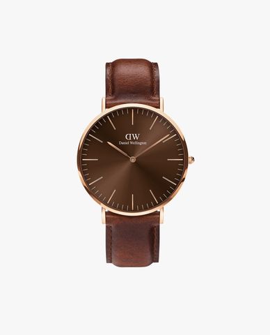 DANIEL WELLINGTON - Đồng hồ nam Classic St Mawes Amber 40mm 