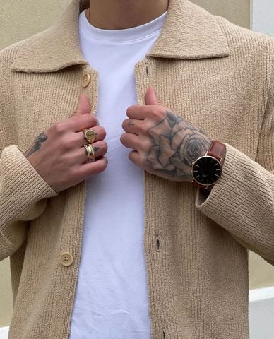  DANIEL WELLINGTON - Đồng hồ nam Classic St Mawes Amber 40mm 