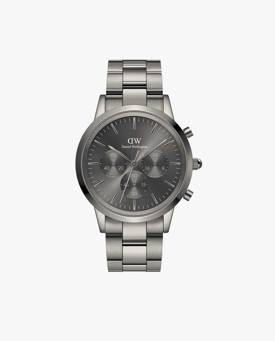 DANIEL WELLINGTON - Đồng hồ nam Iconic Chronograph Link 40mm