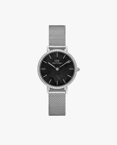  DANIEL WELLINGTON - Đồng hồ nữ Petite Lumine Bezel Sterling Black 28mm 
