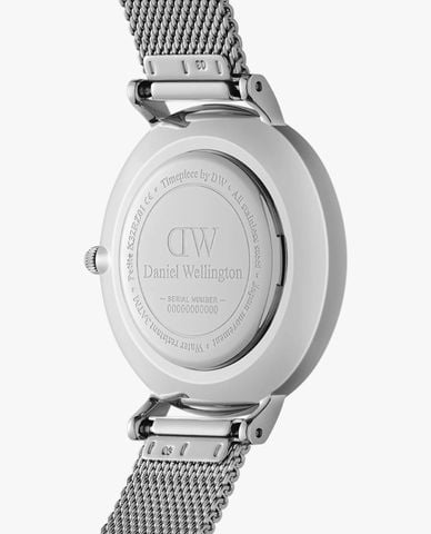  DANIEL WELLINGTON - Đồng hồ nữ Petite Lumine Bezel Sterling Black 28mm 