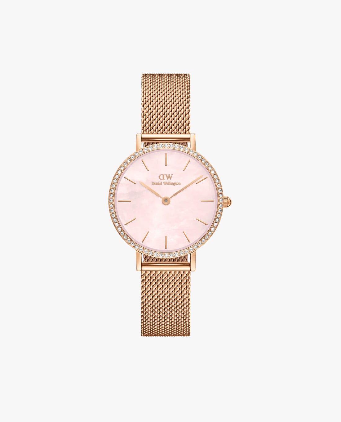 DANIEL WELLINGTON - Đồng hồ nữ Petite Petite Lumine Bezel Melrose 28mm