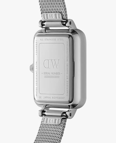  DANIEL WELLINGTON - Đồng hồ nữ Quadro Lumine Bezel Sterling 26mm 
