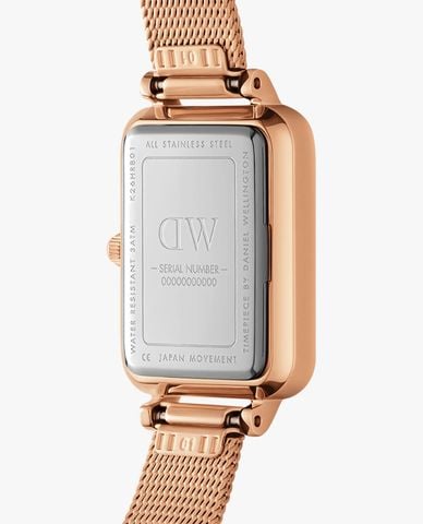  DANIEL WELLINGTON - Đồng hồ nữ Quadro Lumine Bezel 26mm 