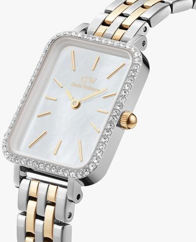  DANIEL WELLINGTON - Đồng hồ nữ Quadro Bezel Mop 