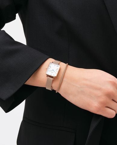  DANIEL WELLINGTON - Đồng hồ nữ Quadro Roman Numerals Melrose 26mm 