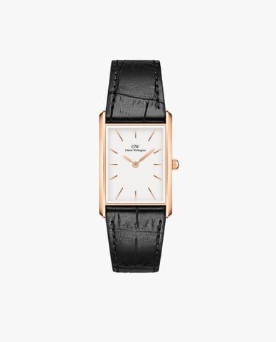  DANIEL WELLINGTON - Đồng hồ unisex Bound Black Crocodile 24mm 