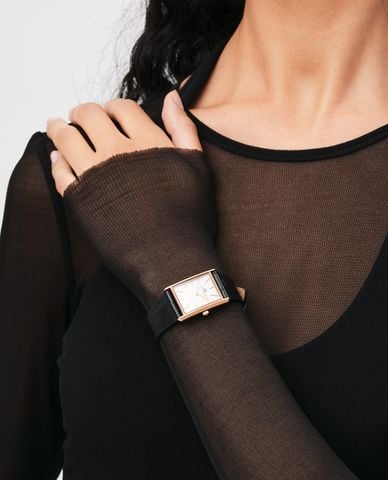  DANIEL WELLINGTON - Đồng hồ unisex Bound Black Crocodile 24mm 