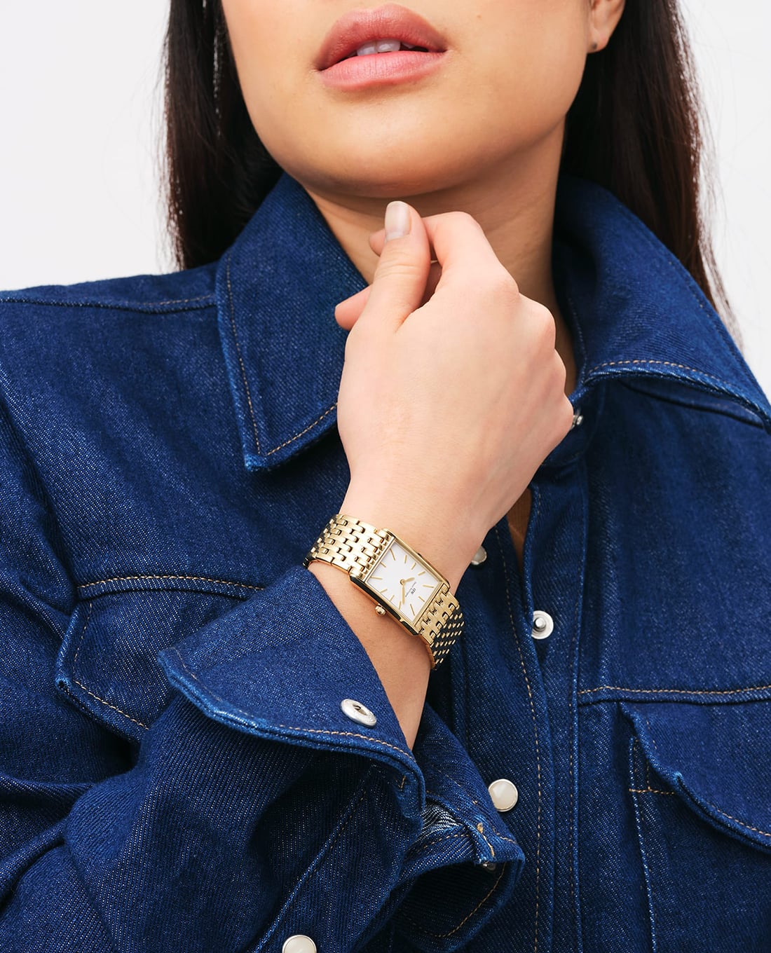 DANIEL WELLINGTON - Đồng hồ nữ Bound 9 Link 22mm