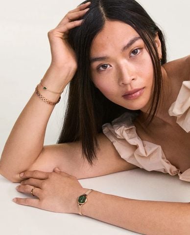  DANIEL WELLINGTON - Đồng hồ nữ Petite Mini Emerald Melrose 19mm 