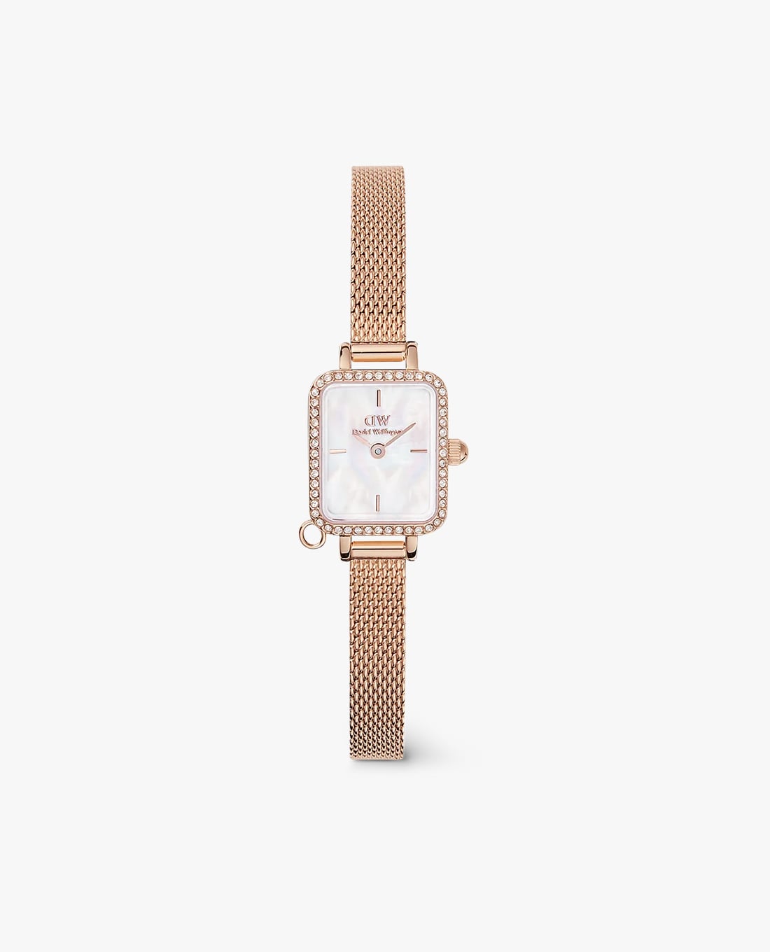 DANIEL WELLINGTON - Đồng hồ nữ Quadro Mini Crystal Zodiac Melrose 18.2mm