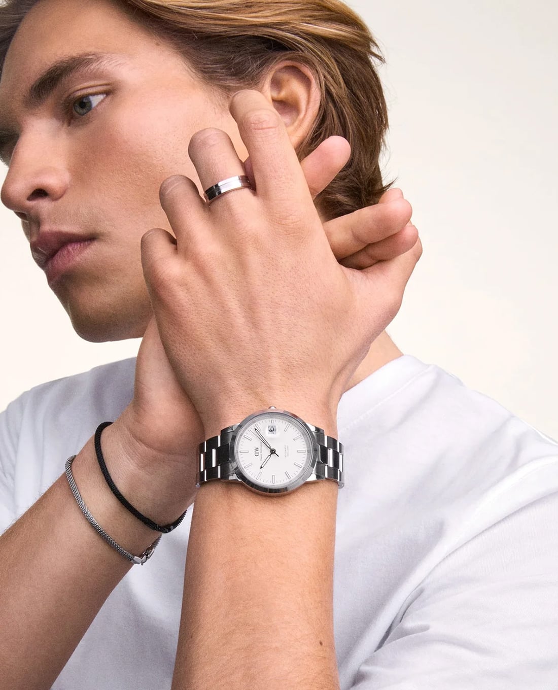 DANIEL WELLINGTON - Đồng hồ nam Iconic Link Automatic 40mm