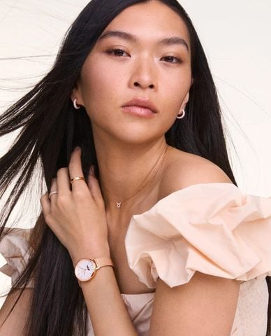  DANIEL WELLINGTON - Đồng hồ nữ Petite Lune Melrose 32mm 