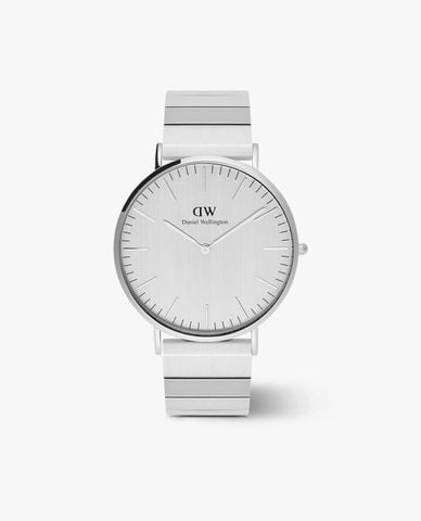 DANIEL WELLINGTON - Đồng hồ nam Classic Piano Link Silver Unitone 40mm 