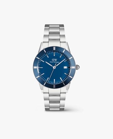  DANIEL WELLINGTON - Đồng hồ nam Iconic Paradigma Link Blue Enamel 40mm 