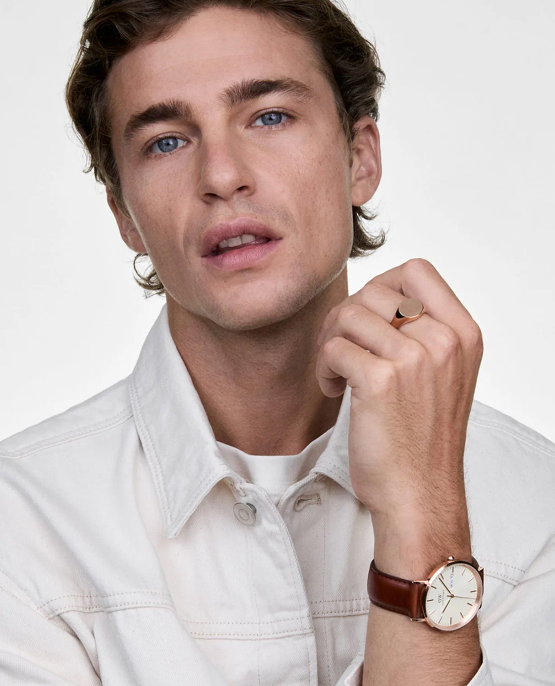 DANIEL WELLINGTON - Đồng hồ nam Classic Day Display St Mawes 40mm