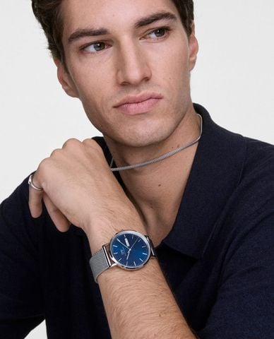  DANIEL WELLINGTON - Đồng hồ nam Classic Day Display Sterling Arctic 40mm 