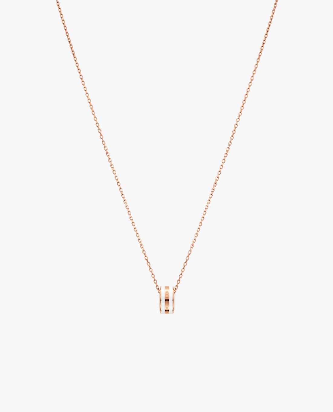 DANIEL WELLINGTON - Vòng cổ nữ mắt xích phối khoen tròn Emalie