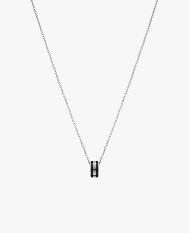  DANIEL WELLINGTON - Vòng cổ nữ mắt xích phối khoen tròn Emalie 