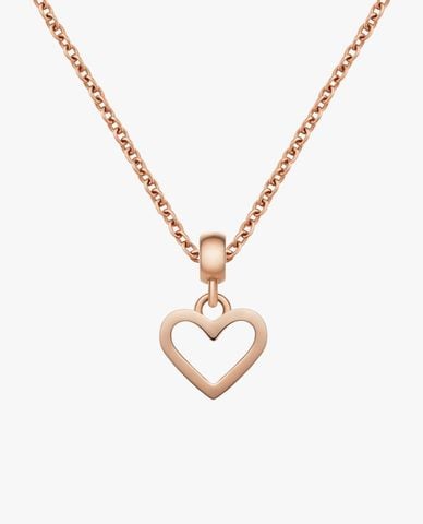  DANIEL WELLINGTON - Mặt dây chuyền Heart Contour 