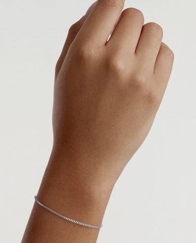  DANIEL WELLINGTON - Vòng đeo tay nữ Box Chain 