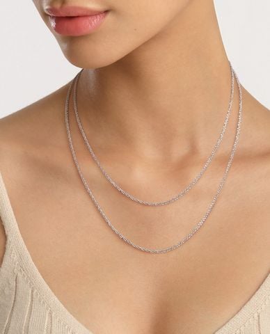  DANIEL WELLINGTON - Vòng cổ nữ dạng xích sang trọng Elan Twisted 