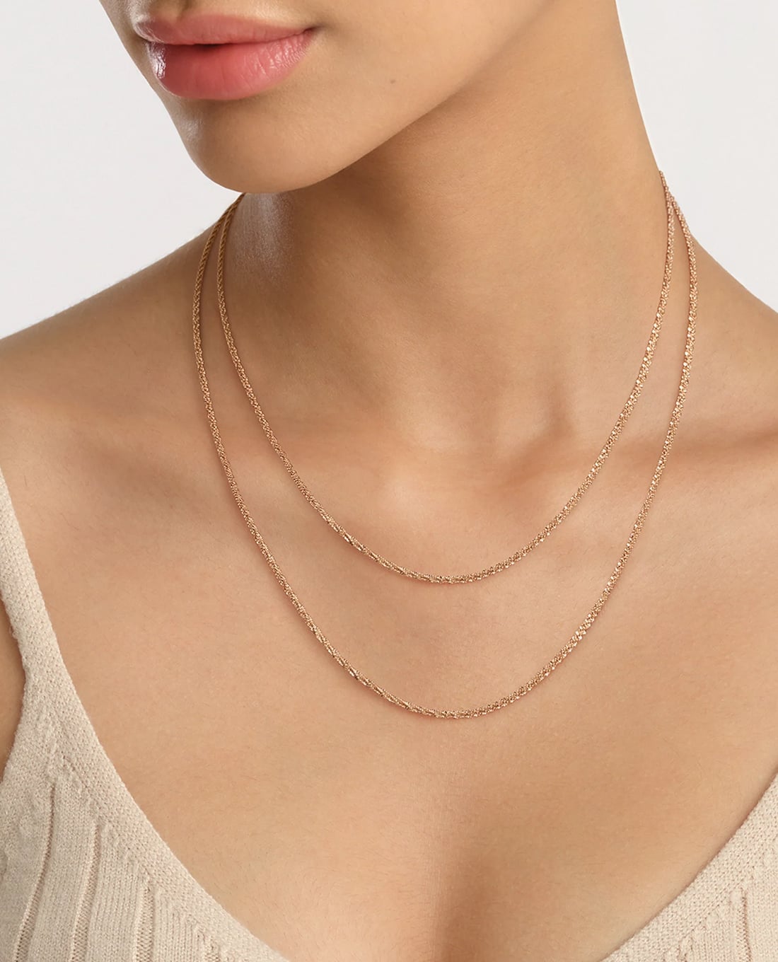 DANIEL WELLINGTON - Vòng cổ nữ dạng xích sang trọng Elan Twisted