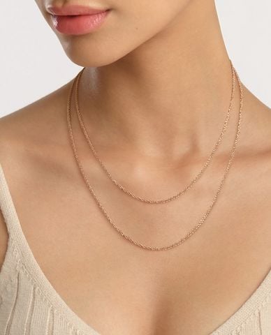  DANIEL WELLINGTON - Vòng cổ nữ dạng xích sang trọng Elan Twisted 