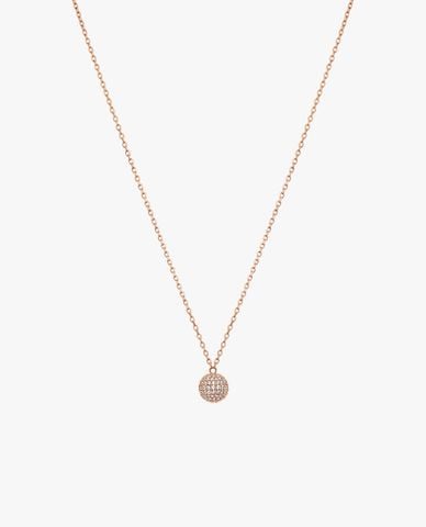  DANIEL WELLINGTON - Vòng cổ nữ mặt cầu đính đá Pavé Crystal Pendant 