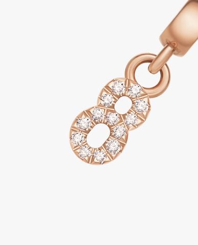  DANIEL WELLINGTON - Mặt dây chuyền nữ Crystal Number 