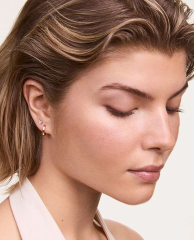  DANIEL WELLINGTON - Khuyên tai nữ khoen tròn Hoop 