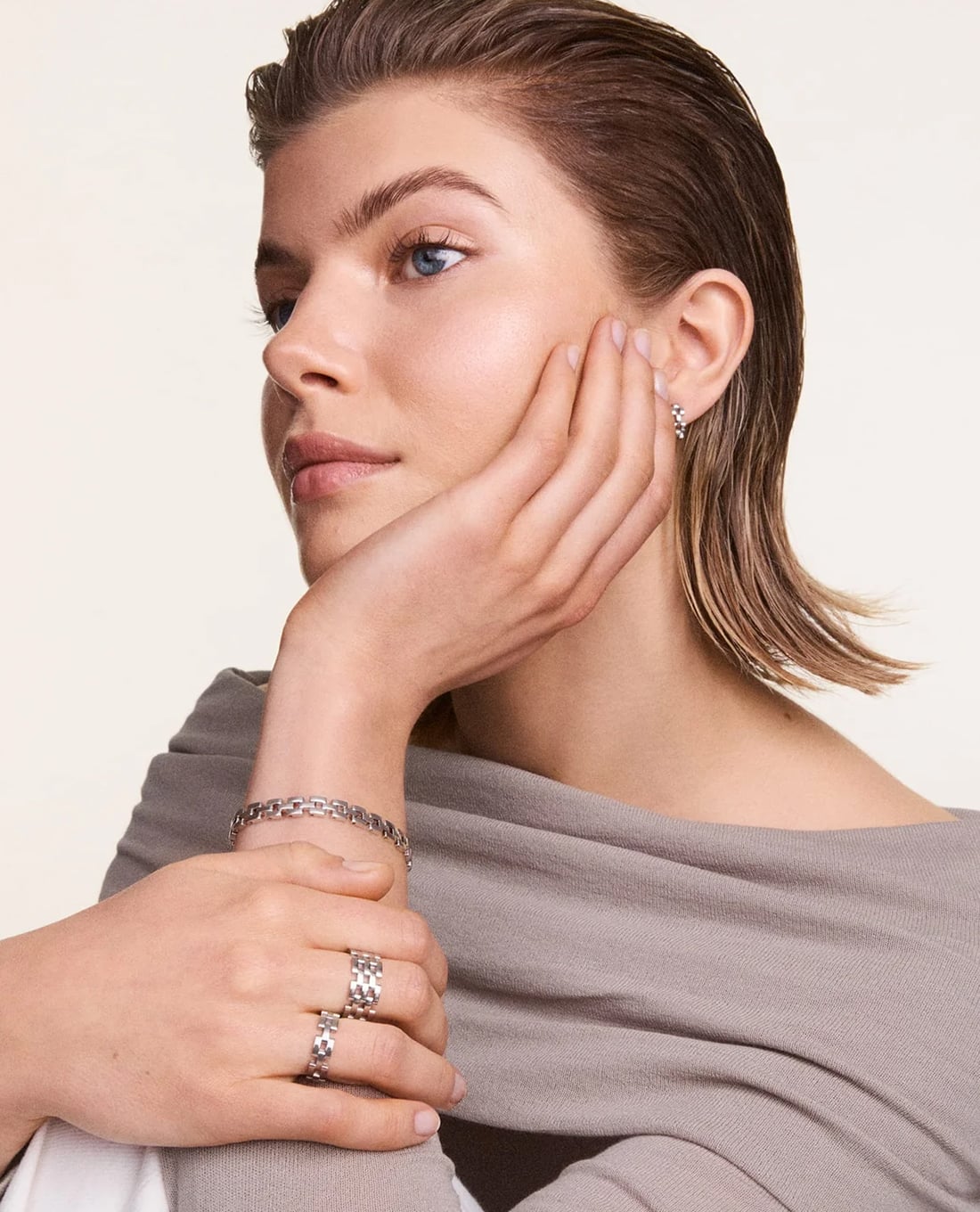 DANIEL WELLINGTON - Vòng đeo tay nữ bản vừa