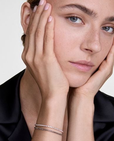  DANIEL WELLINGTON - Vòng đeo tay nữ Classic Tennis Honey Combo 