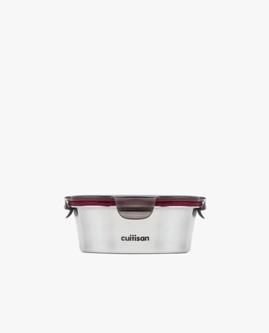  CUITISAN - Hộp đựng thực phẩm inox 304 cromosteel Flora 640ml 