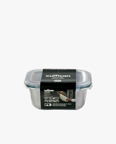  CUITISAN - Hộp đựng thực phẩm inox 304 cromosteel Simple 500ml 