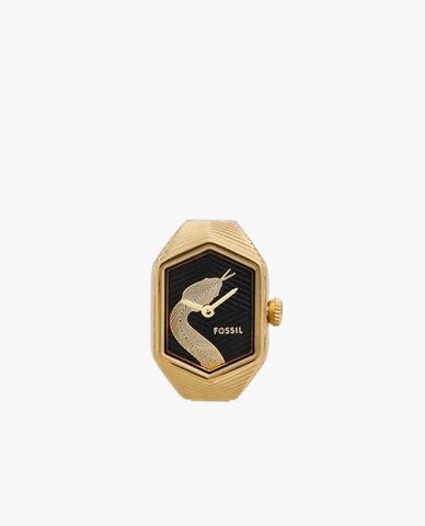  FOSSIL - Nhẫn nữ phối mặt đồng hồ Hexagon 22mm 