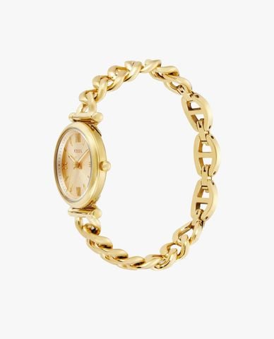  FOSSIL - Set đồng hồ và vòng đeo tay nữ Carlie 28mm 